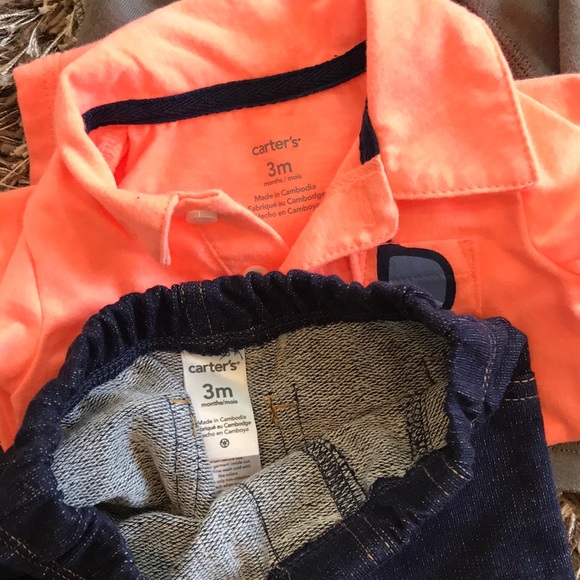 2 Outfits•Carter’s Baby Boy• 3 Months - Picture 7 of 8